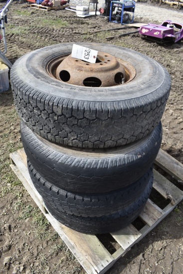 4 Tires on Rims