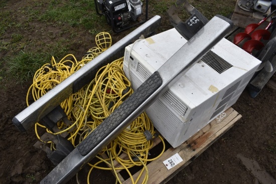 Work Lights, Air Conditioner, Running Boards
