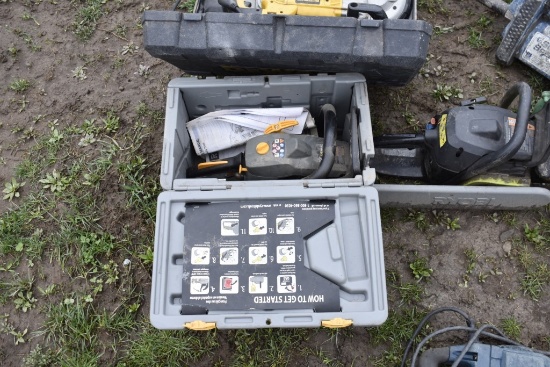 Ryobi Chainsaw with Case