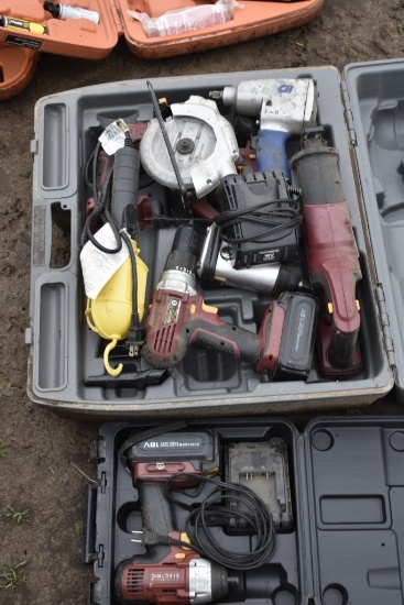 Chicago Power Tool Kit in 2 Cases