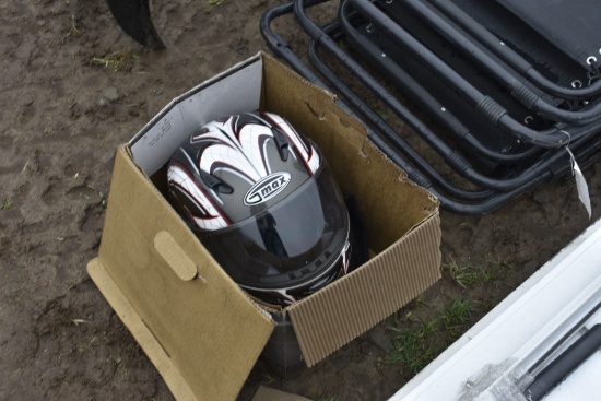 Gmax Large Motorcycle Helmet with Visor