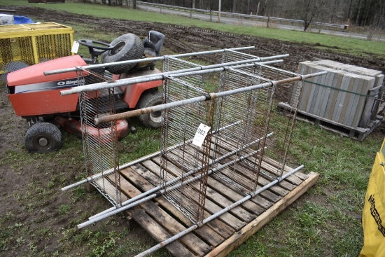 2 Wire Mesh Shelves