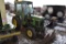 John Deere 750 Tractor with Snow Plow