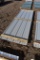 300 Linear Feet of Gray Corrugated Metal Paneling