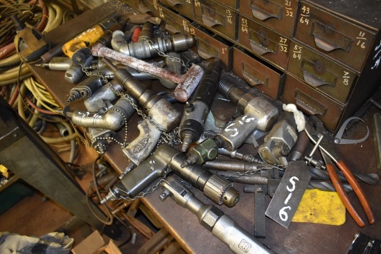 Group of Air Powered Tools