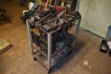 Heavy Duty Warehouse Cart with Contents