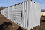 40' 3 Door Shipping Container