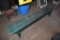 Green Wooden Bench