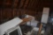 Group of siding, 3 Project Chairs, 4 Vintage windows, Group of Lattice
