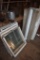 9 Vintage Windows and Flourescent Light Fixtures
