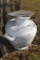 Large White Outdoor Planter