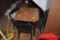 Wooden Table with Triangle Chairs