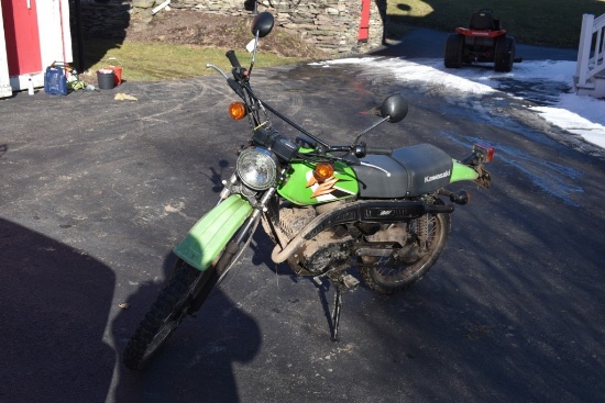 kawasaki 100 dirt bike