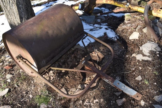 32" Metal Lawn Roller