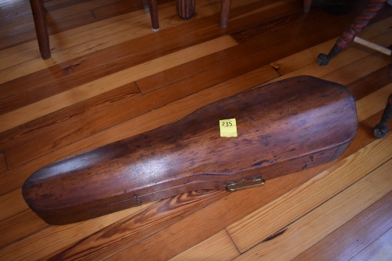 Vintage Wooden Violin In Case with Violin