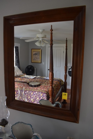 Wooden Framed Mirror