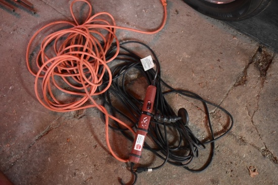 MAC Tools Drop Light with Magnetic Holder and Orange Extension Cord