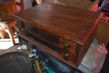 Vintage Spool Cabinet