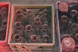 10 Un-Marked Quart Milk Bottles