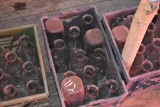 12 Un-Marked Quart Milk Bottles