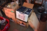5 Boxes of Kitchen Items and Glasses
