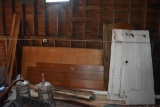 Group of Wood and Antique Doors