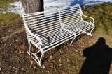 Outdoor Metal Bench