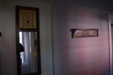 Entrance Way Mirror and Entrance House Sign