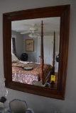 Wooden Framed Mirror