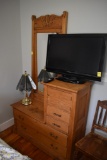 4 Drawer unique Dresser with Mirror
