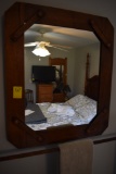 Wood Framed Mirror