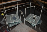 4 Metal Chairs