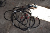 Receiver Hitch with Jumper Cables