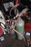 Cut off Torch Set on Cart