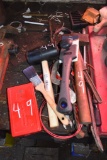 Group of Misc Hand Tools and Drill Bits