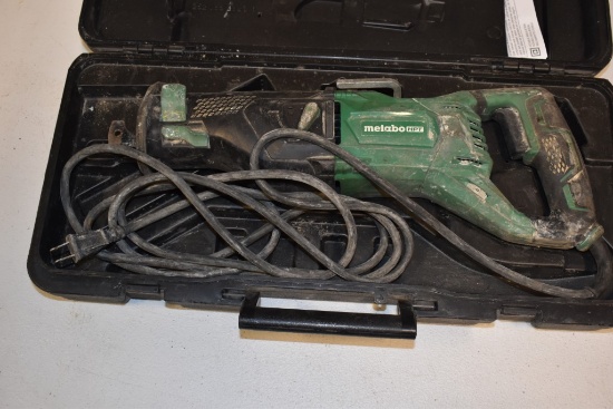 Metabo HPT Reciprocating Saw in Case