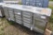 Steelman 10' 18 Drawer Stainless Steel Work Bench Tool Box