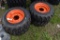 4 Forerunner 10-16.5NHS Tires on 8 Lug Rims