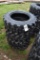4 Forerunner 10-16.5 Skid Steer Tires