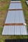 24 Pieces of 12' Galvalume Corrugated Metal Paneling