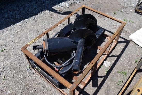 Mower King Quick Attach Post Hole Digger