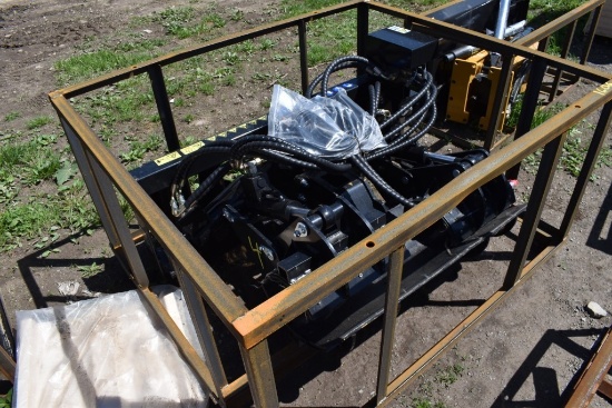 AGT Quick Attach Hydraulic Pole Placer