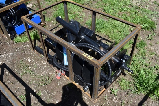 Mower King Quick Attach Post Hole Digger