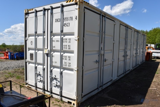 40' 5 Door High Cube Shipping Container
