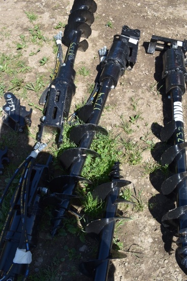 Miva Mini Excavator Hydraulic Post Hole Digger