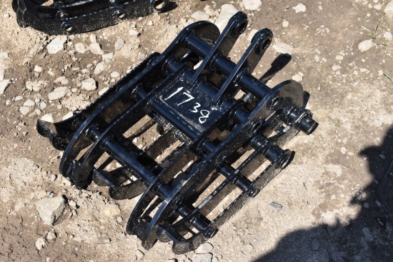Miva Mini Excavator 16" Grapple Attachment