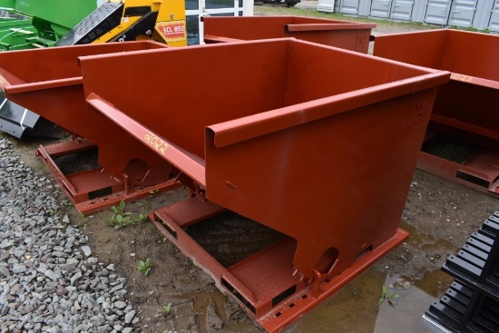 KC Fork Mounted Self Tipping Dumpster