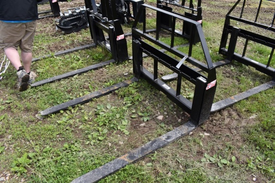 Kivel 3500lb Quick Attach 48" Pallet Forks