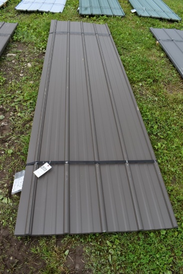 32 Pieces of 12' Bronze Corrugated Metal Paneling