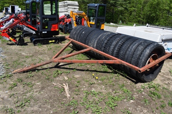13' Rubber Tire Roller